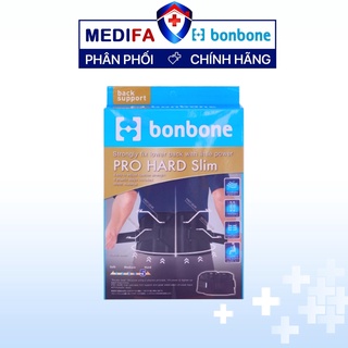 Đai lưng cột sống Bonbone Pro Hard Slim hỗ trợ điều trị cột sống, thoát vị địa đệm | Medifa