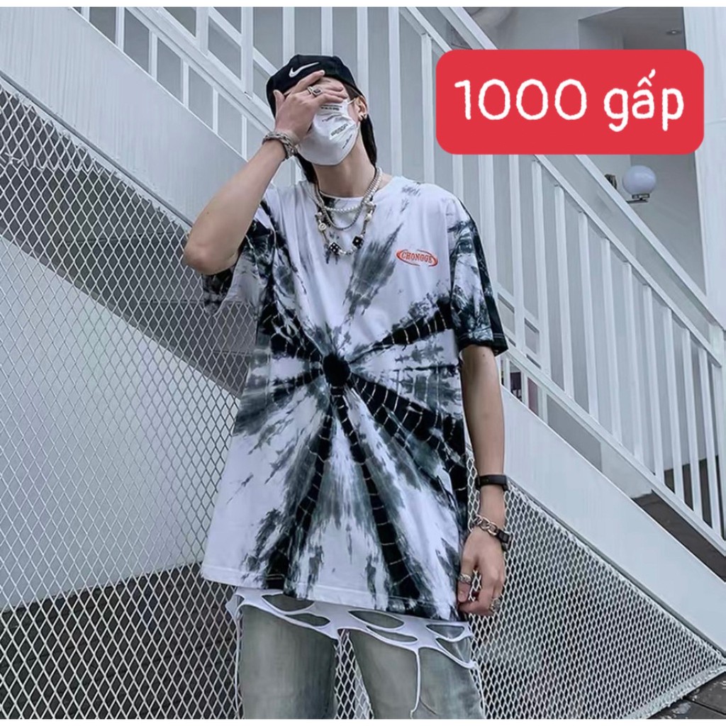 Áo thun phông tay lỡ ⚡️ VIDEO + ẢNH THẬT ⚡️ AO LOANG DÀY form rộng Nam Nữ Dáng Unisex Trẻ Trung Dễ Phối Đồ