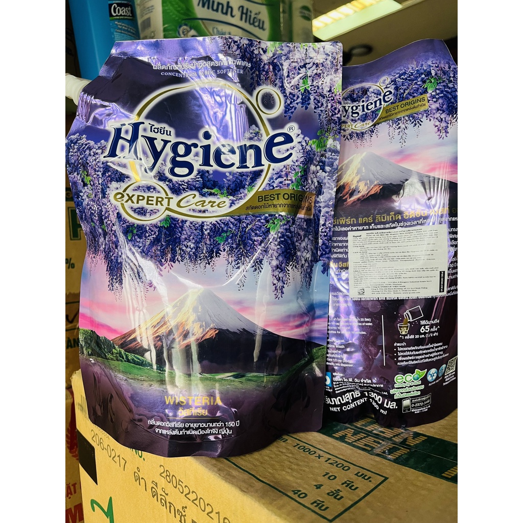 Chính hãng - Nước xả vải Hygiene Thái Lan đậm đặc lưu hương lâu hơn 1150ml  Đủ  màu - Moonshop_chuyensi