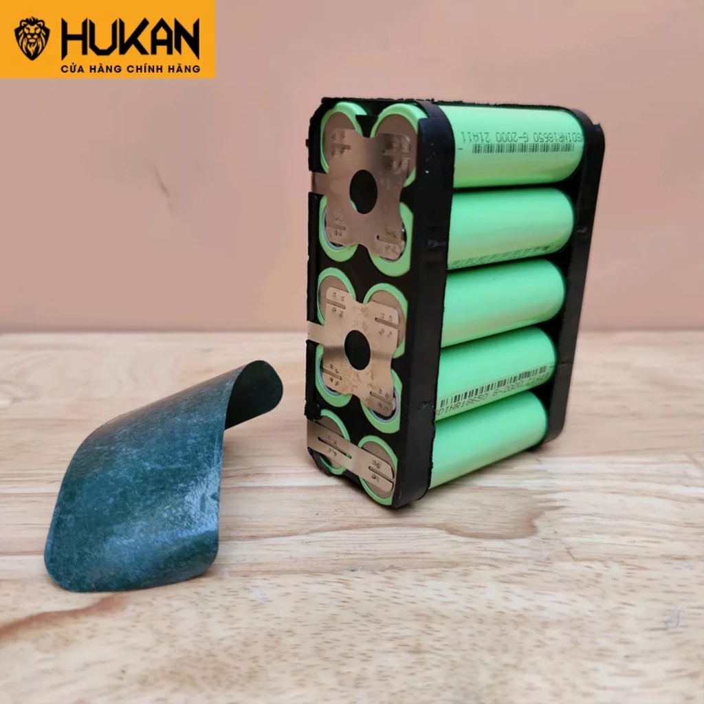 Pin HUKAN 10cell 21V chân pin phổ thông dung lượng cao phù hợp cho dòng máy khoan X1 X6 X7 X8 X9 AG-PR99 cưa máy