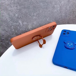 Ốp Lưng Basic Camera Nổi - Mẫu Mặt Kaws ( Kèm Iring )