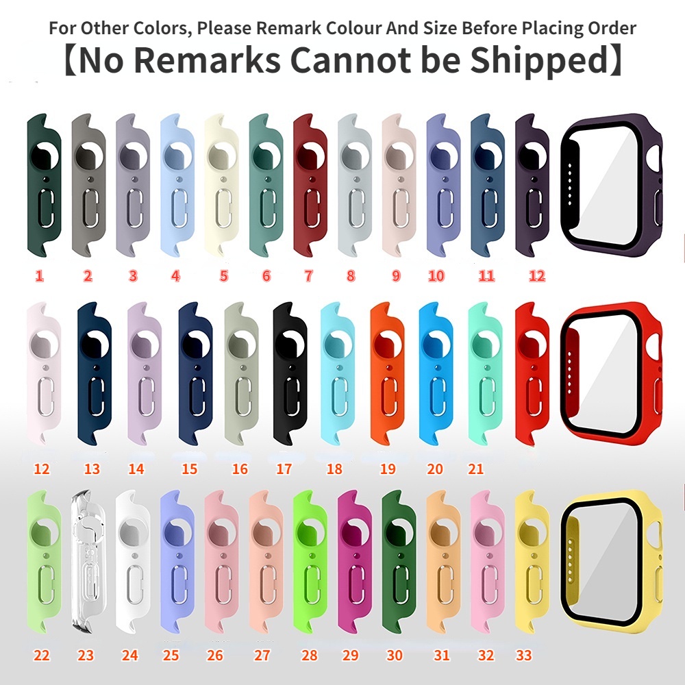 Ốp Bảo Vệ Màn Hình Đồng Hồ Apple Watch Series 7 6 5 4 3 2 1 SE 38mm 40mm 41mm 42mm 44mm 45mm