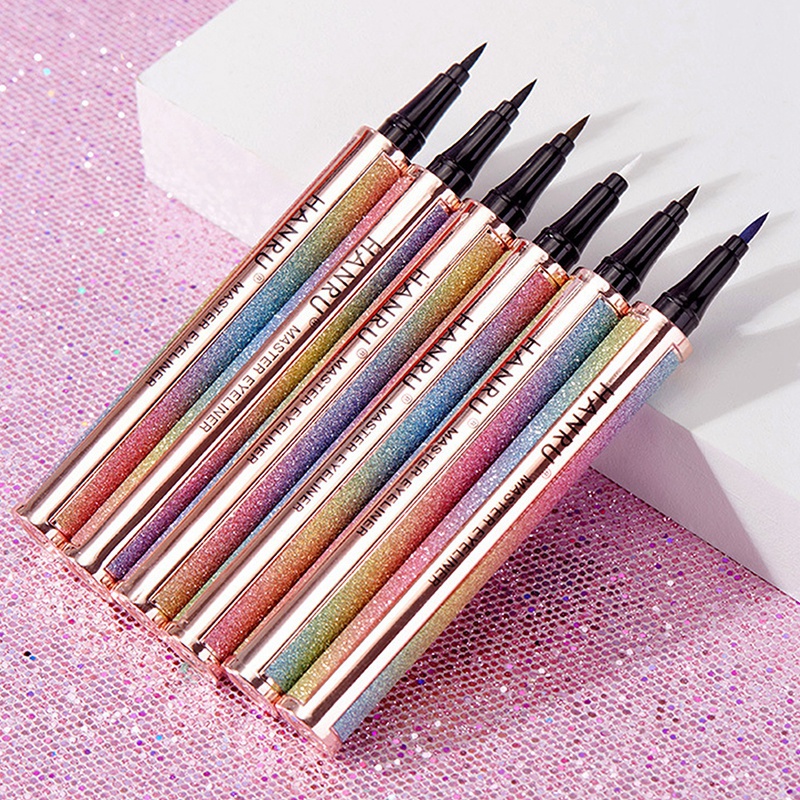 Bút Kẻ Mắt Lâu Trôi Chống Thấm Nước Màu Sắc Phong Cách Hàn Quốc