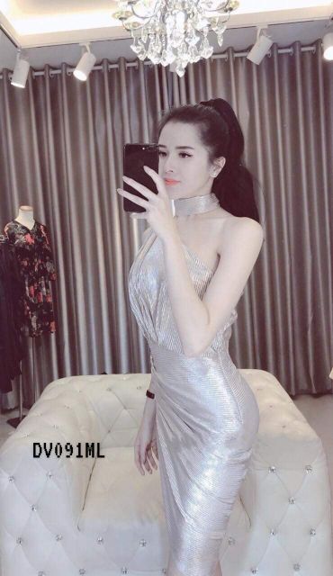 ĐẦM BODY NHŨ KIM TUYẾN HỞ