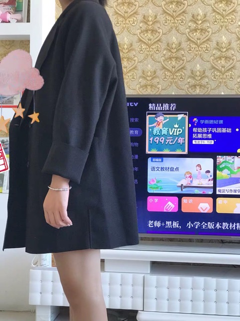 Áo blazer dạ cắt 1 lớp Ulzzang hàn quốc | BigBuy360 - bigbuy360.vn