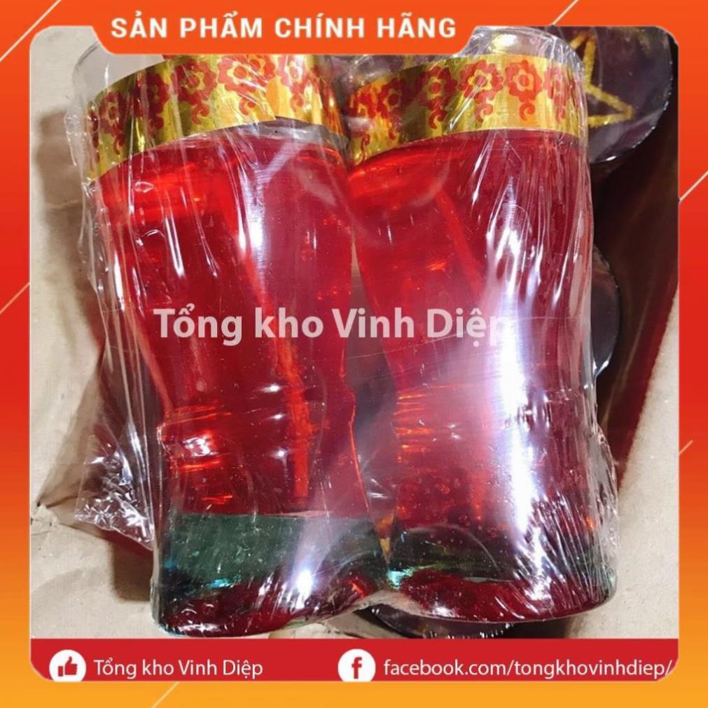 Combo 1 hộp 6 cốc nến nghệ thuật T18 - Ly thủy tinh cao