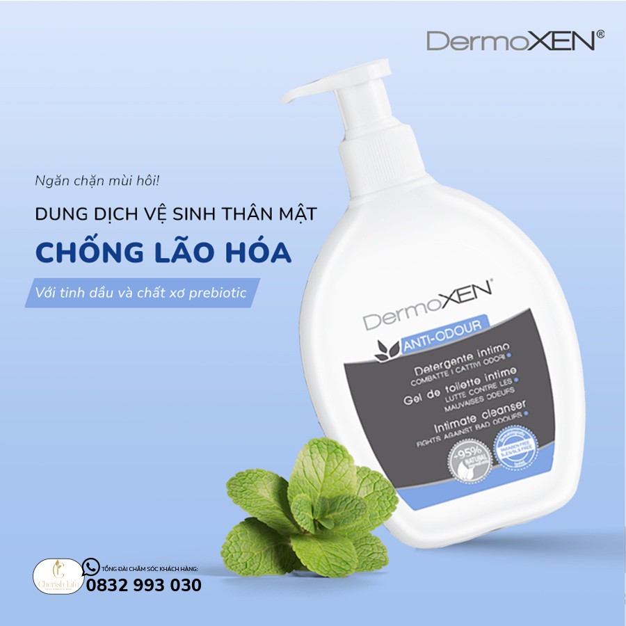 DERMOXEN® ANTI-ODOUR - Dung dịch vệ sinh phòng viêm nhiễm, an toàn cho cô bé