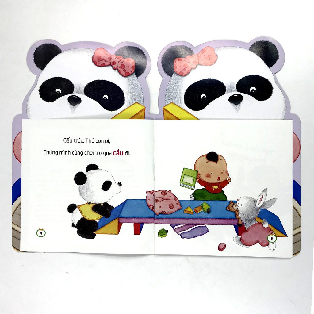 Sách - Bộ sách Gấu Trúc - Khơi dậy tiềm năng của bé (bộ 6q) | BigBuy360 - bigbuy360.vn
