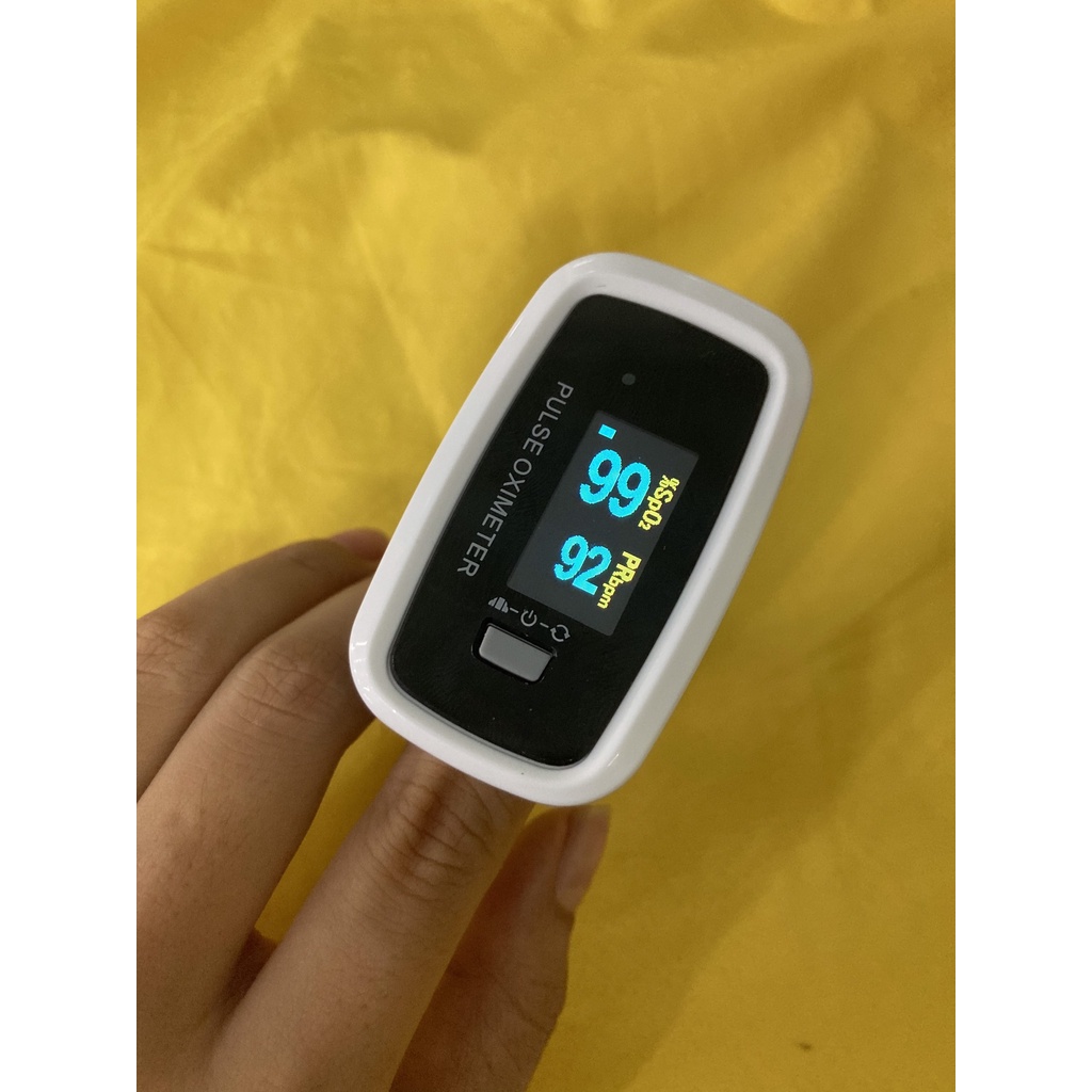 Máy đo nồng độ Oxy trong máu SPO2, nhịp tim và chỉ số tưới máu PI Pulse Oximeter
