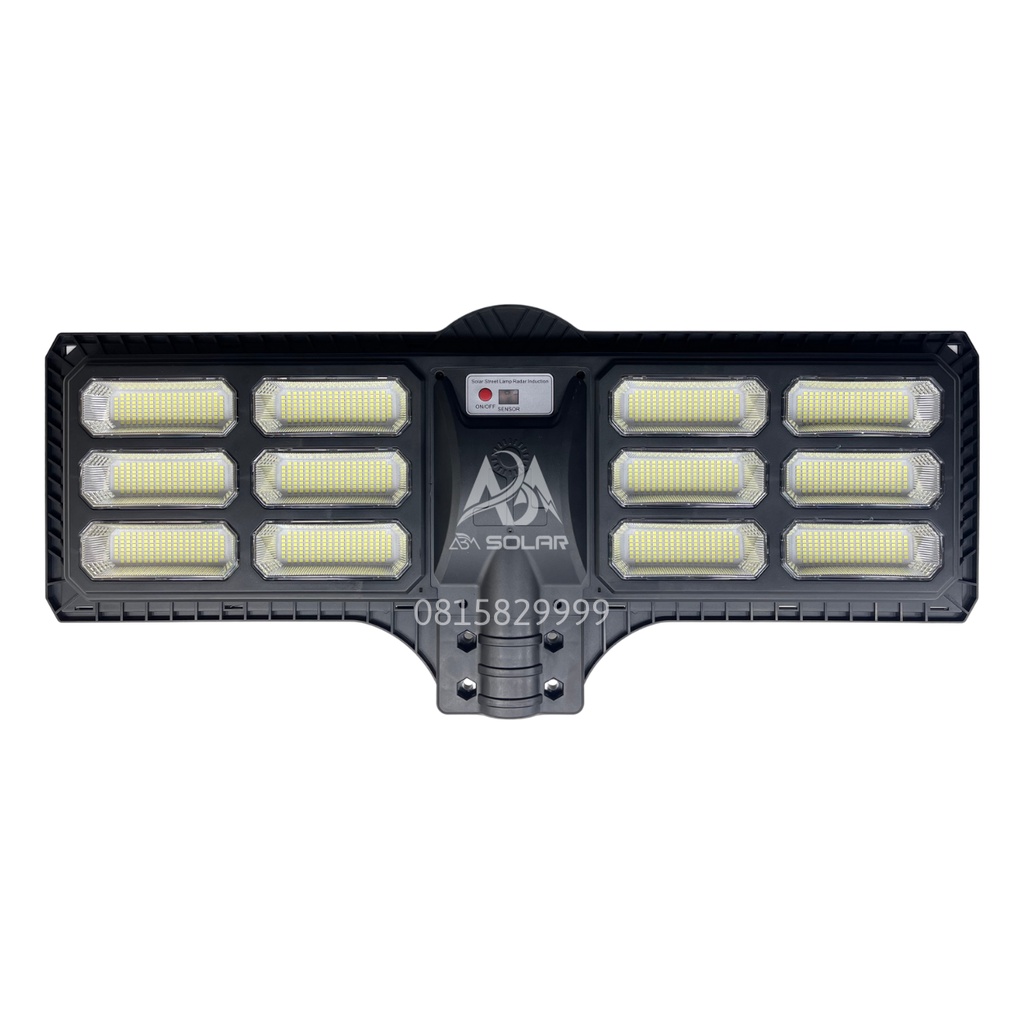 [720W] Đèn Năng Lượng Mặt Trời Tích Điện Tấm Pin Liền 720w Chống Nước IP67,Cảm Biến Chuyển Động ,LED Siêu Sáng - ABM