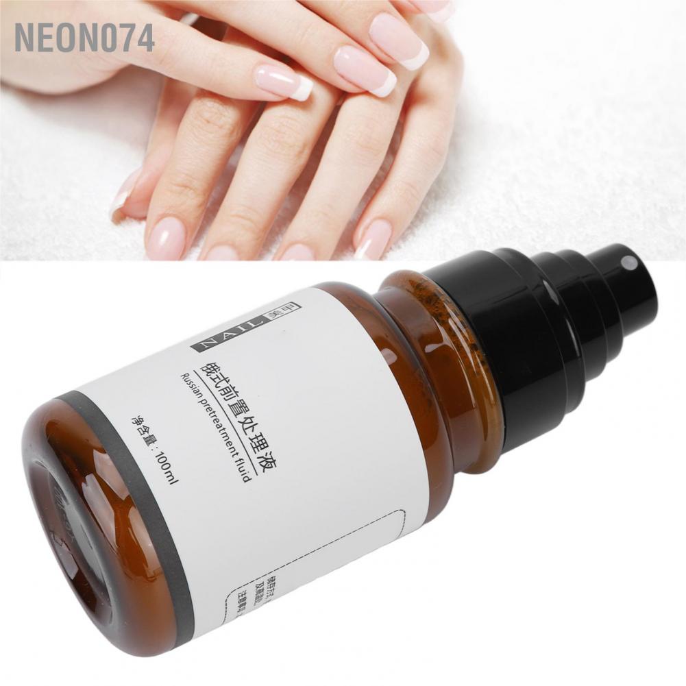 Neon074 Nail Cuticle Softener Safe Mild Horniness Dead Skin Removal Care Serum Spray 100ml Kem Mềm Da Nail