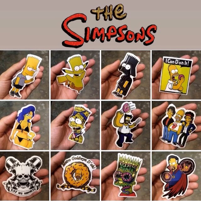 STICKER SIMPSON