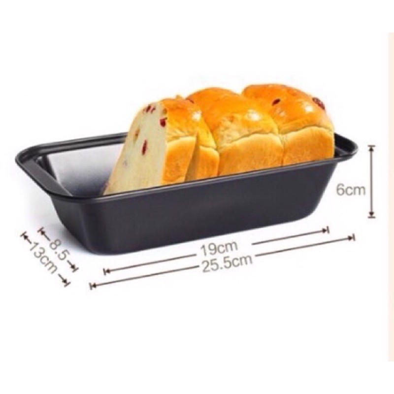 Khuôn Loaf chữ nhật chống dính 25cm