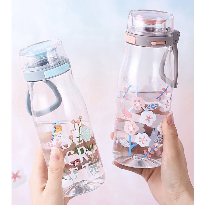 Bình Nước Nhựa Tritan an toàn cho sức khỏe Lock&Lock One Touch ABF687 500ml
