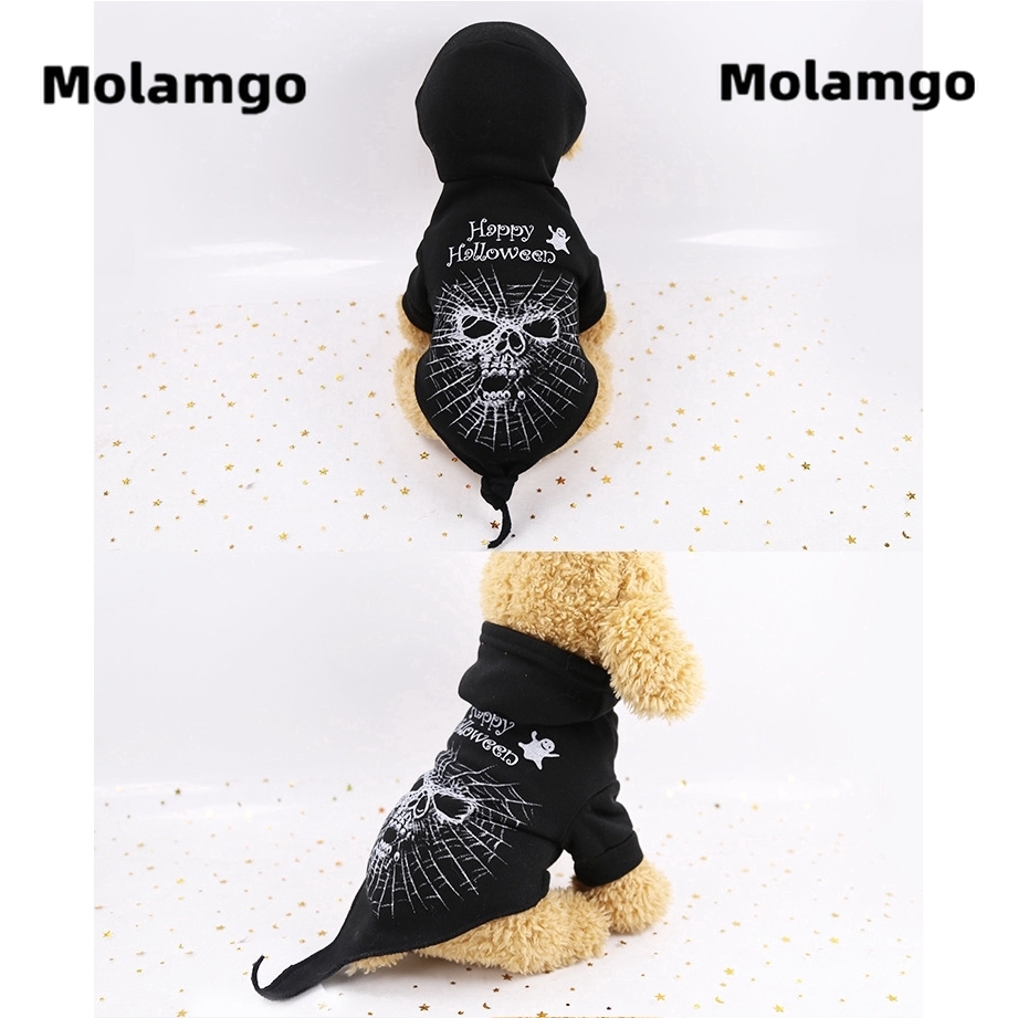 Áo in họa tiết bộ xương cá tính dành cho thú cưng