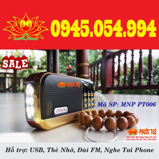 Máy Niệm Phật | Máy Tụng Kinh Cao Cấp Phước Tuệ (BH 12 tháng) | Loa USB, Thẻ Nhớ, Đài Radio FM, Có Hỗ Trợ Tai Phone