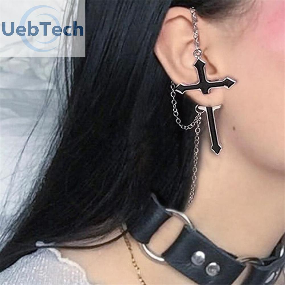 Bông tai hình thánh giá thời trang cho nam và nữ