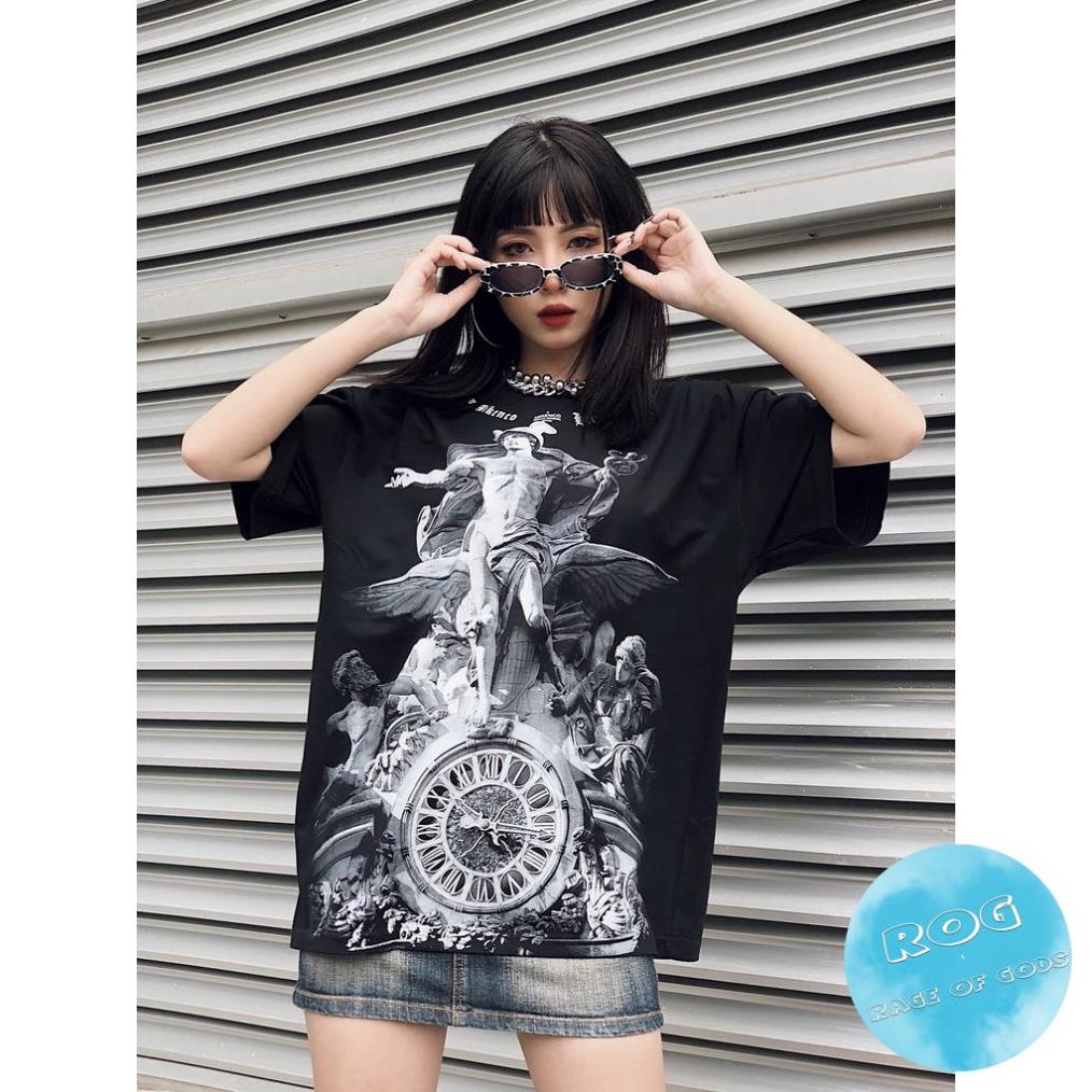 Áo thun tay lỡ MIKENCO HERMES Streetwears SG , Áo thun unisex nam nữ from rộng oversize chất liệu cotton