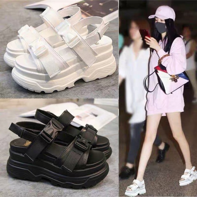 CÓ SẴN SANDAL CAO (ẢNH THẬT)