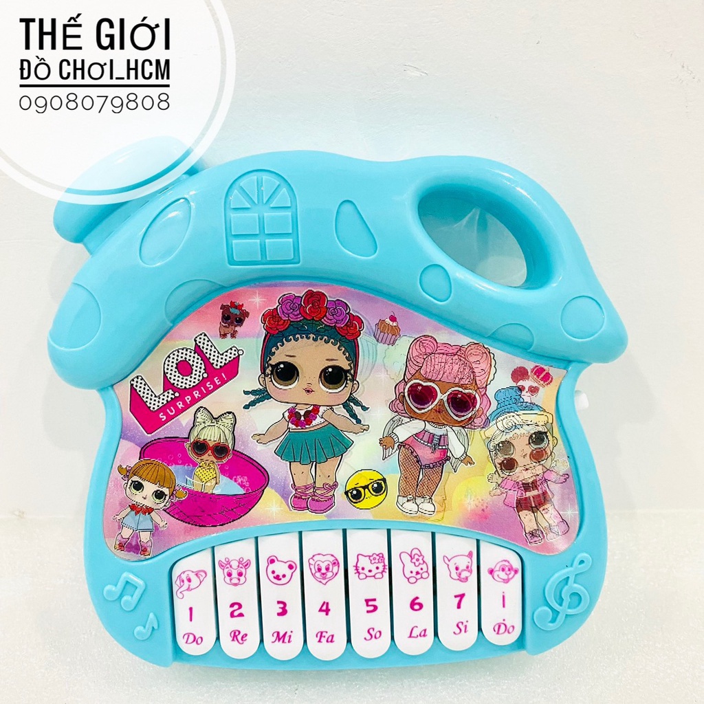 [HOT-CUTE] Đồ chơi đàn piano/ organ mini hình nấm rất đẹp cho bé phát triển năng khiếu âm nhạc, trò chơi âm thanh 8152