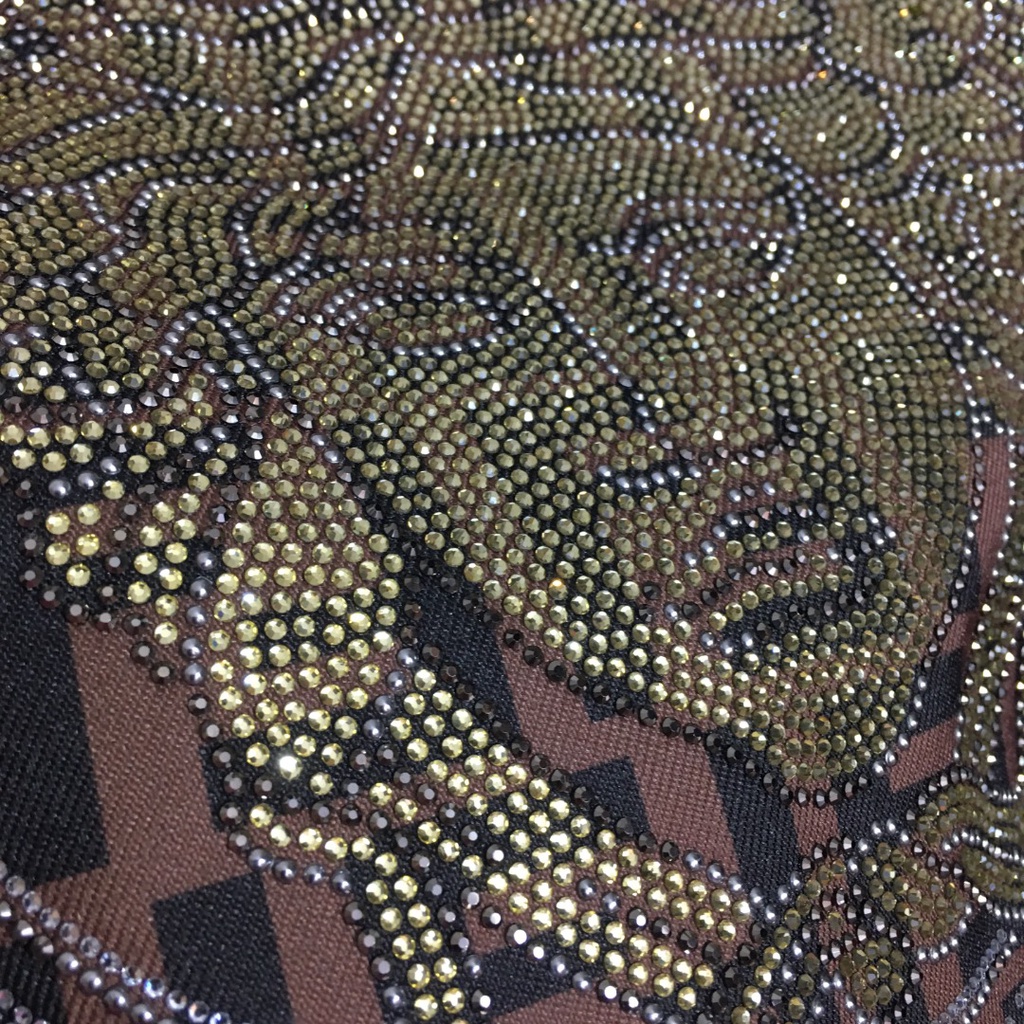 Áo khoác trench coat nữ thời trang cao cấp Fendi FD x Versace họa tiết Oblique