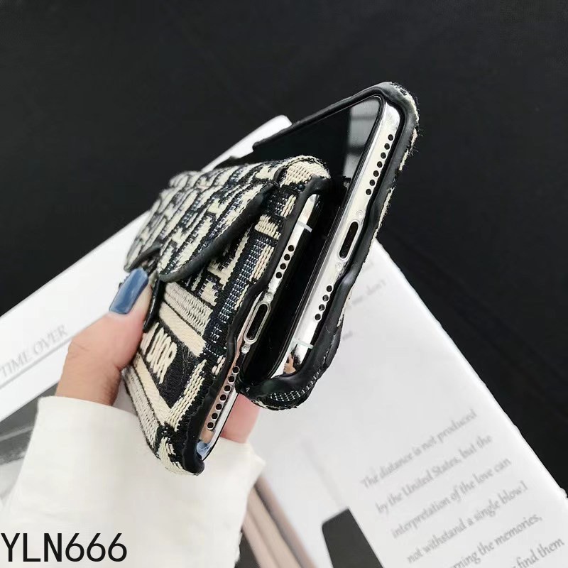Ốp Điện Thoại Dạng Ví Chống Sốc Có Ngăn Đựng Thẻ Và Dây Đeo Cho iPhone 14 13 12 11 pro max xs max xr x 7 8 plus