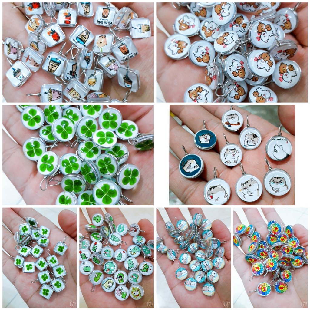 Mặt hình ép đá thủy tinh : giá sỉ rẻ : chỉ 2,8k khi mua từ 500 cái trở lên