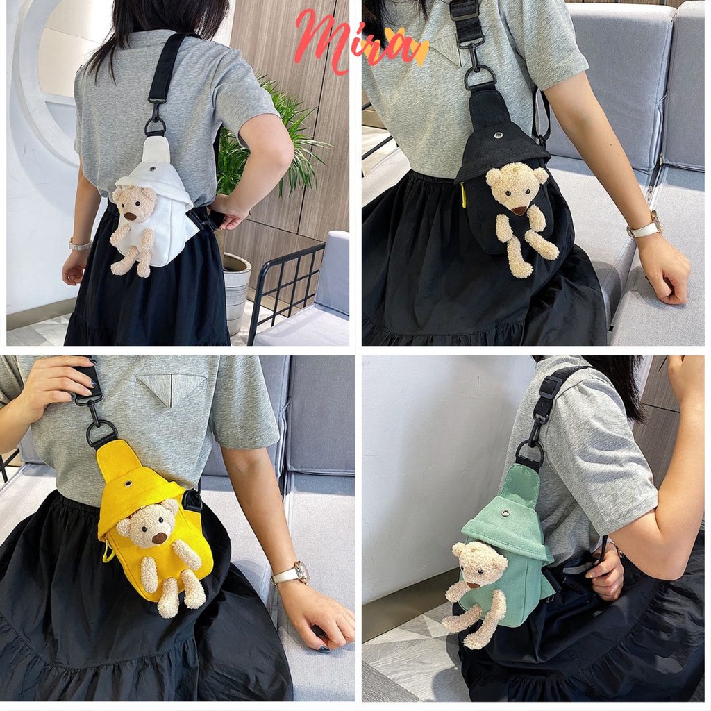 Túi Đeo Chéo Cho Bé Trai, Bé Gái, Mẹ Vải canvas Nhiều Mẫu, Nhiều Màu Sắc Cho Mẹ Và Bé MIRA-TV5027