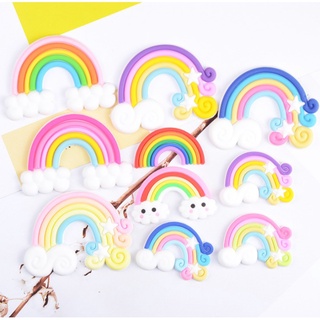 Cầu vồng mini trang trí bánh