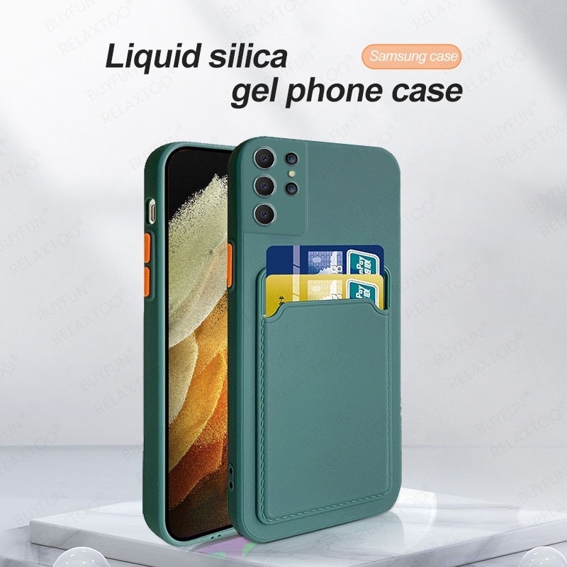 Redmi Note 11 Pro Ốp Điện Thoại Silicon Chống Sốc Có Ngăn Đựng Thẻ Cho Xiaomi Redmi Note 11 11S Note 11S 11T 5G Note 11 Pro 5G