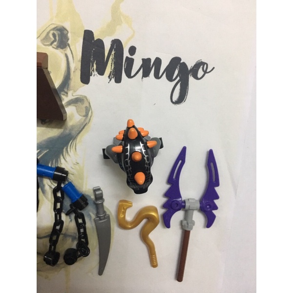 LEGO ninjago quay bài lloyd,kai,mezmo,lizaru,....