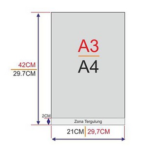 Standee giá cuốn mini để bàn khổ A3