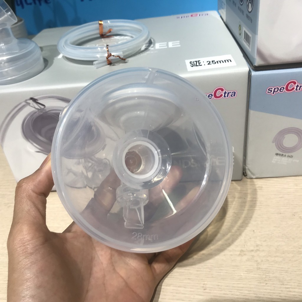 Đệm Trong suốt giảm size cho Cup hút sữa Spectra 17mm/19mm/21mm ( 1 cái )