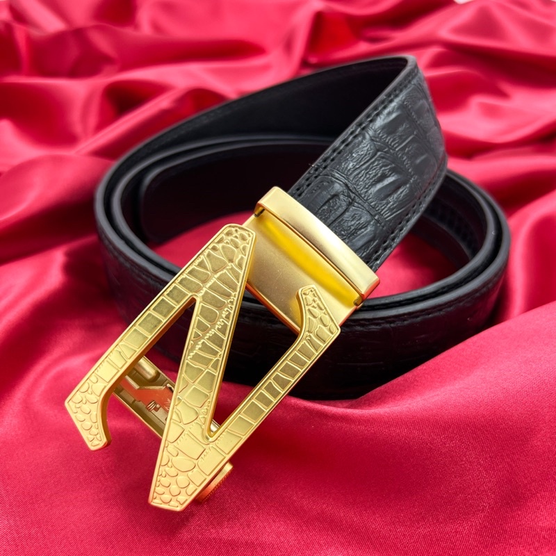 Thắt lưng nam - Dây nịt nam da cao cấp mặt khóa kim loại nguyên khối trẻ trung lịch lãm TL10