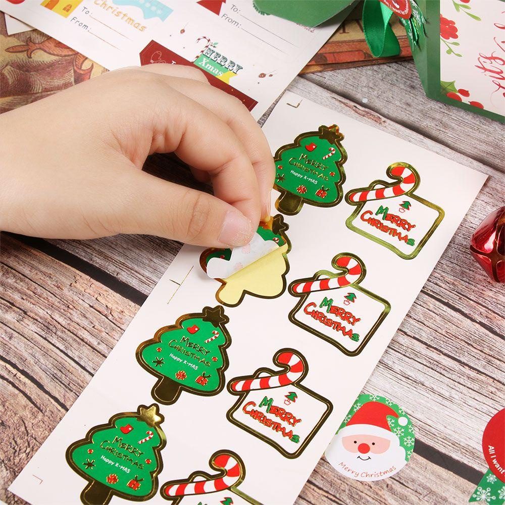 Bộ 5 Sticker Dán Trang Trí Giáng Sinh Đẹp Mắt