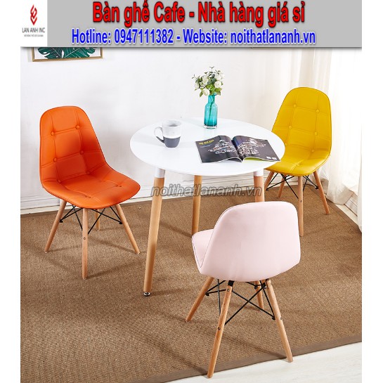 Ghế cafe, ghế ăn đẹp giá rẻ Eames LAG129