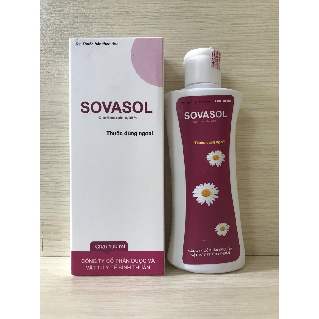 SOVASOL - COMBO 2 chai Dung dịch vệ sinh dùng ngoài