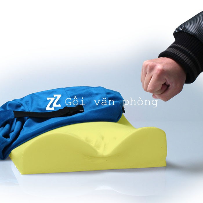 ( Đệm Lưng) Gối Tựa Lưng Cao Su Non Văn Phòng Siêu Êm DÀY 12CM ZURI PILLOW (Since 2014)