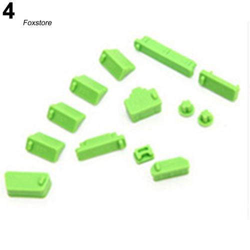 Bộ 13 nắp đậy chống bụi bằng silicon của laptop fxte _ 13 cái