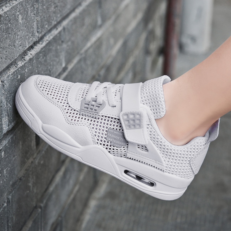 Giày thể thao phối lưới phong cách sang trọng cho bé trai 2021