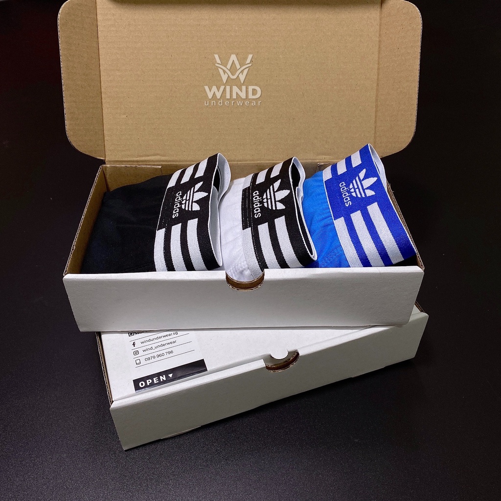 Quần sịp nam đùi boxer cao cấp chất cotton kháng khuẩn đẹp siêu thấm hút mồ hôi TIEM DAS001