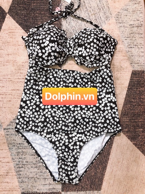 Bikini Liền Thân Đồ Bơi Nữ Hoa Đen Hot Hit Che Khuyết Điểm LTHD 2888 | BigBuy360 - bigbuy360.vn