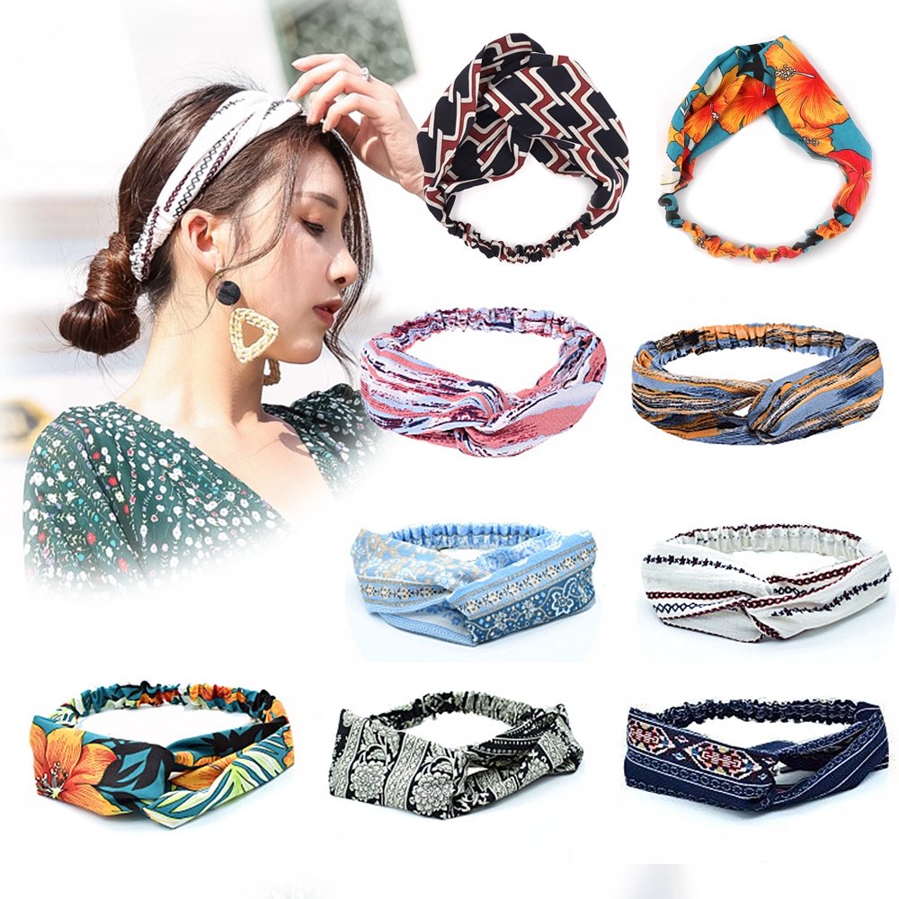 Băng Đô Cài Tóc Phong Cách Boho