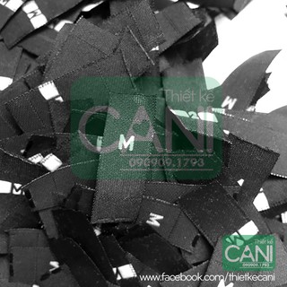 Mác size dệt_May quần áo_Cắt sẵn hoặc cuộn