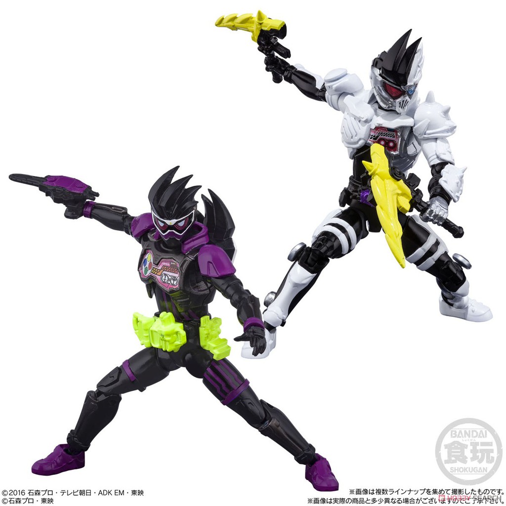 Mô hình Shodo Kamen Rider Genm Zombie , Leangle và Joker