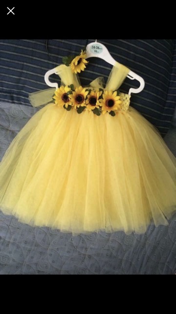 Váy tu tu hoa hướng dương