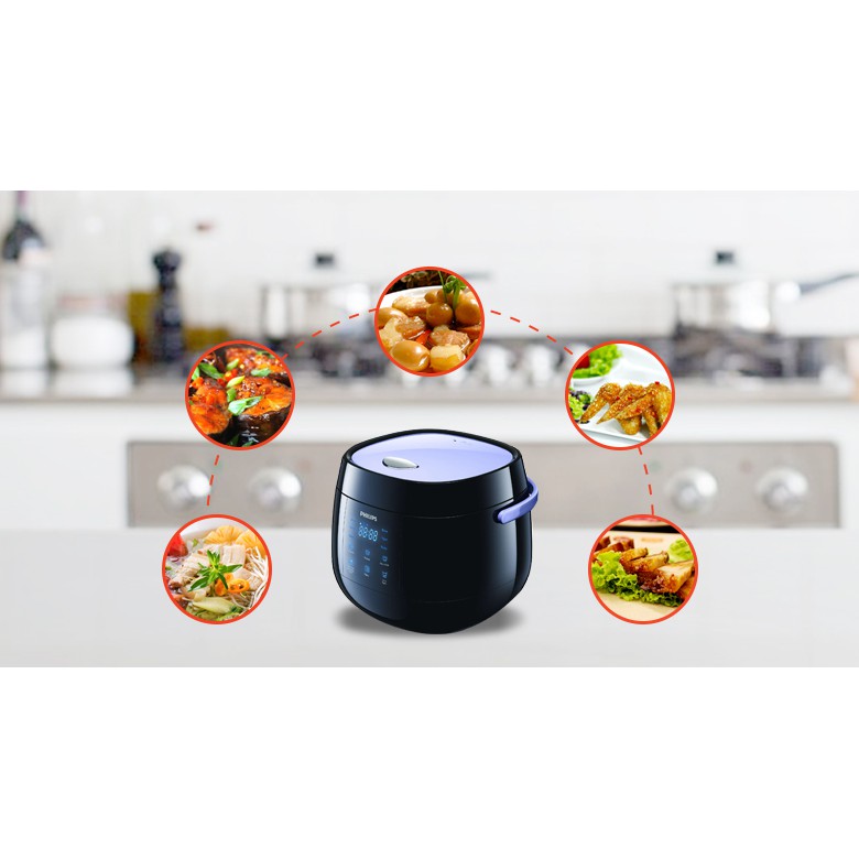Nồi cơm điện tử Philips  0.7 lít HD3060