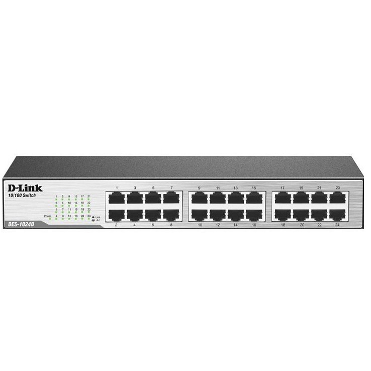 Switch Chia Mạng 24 Cổng DLink DES 1024D