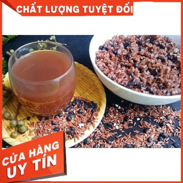 Trà gạo lứt huyết rồng, đỗ đen đỗ đỏ hoa nhài lá sen rang sẵn