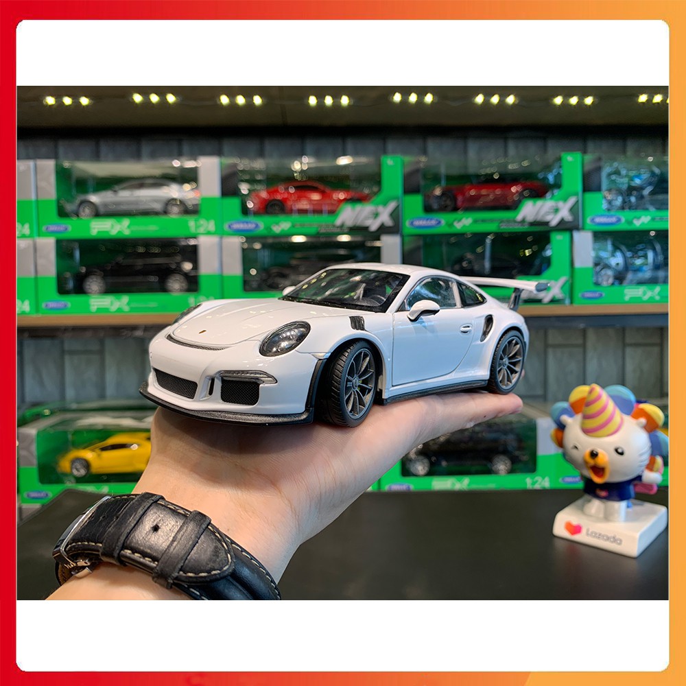 Mô hình xe Porsche 911 GT3 RS tỉ lệ 1:24 Welly